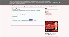 Desktop Screenshot of effortlessenglish.it