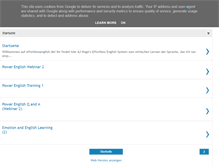 Tablet Screenshot of effortlessenglish.de